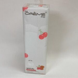 The Crème Shop Quick Dry Microfiber Hair Towel Wrap – Cherry Print